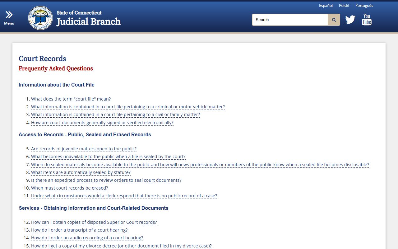 Connecticut divorce records source image